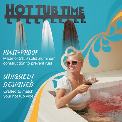 Hot Tub Time XL Towel Rack