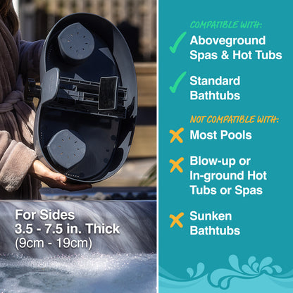 Hot Tub Table Spa Tray - Adjustable